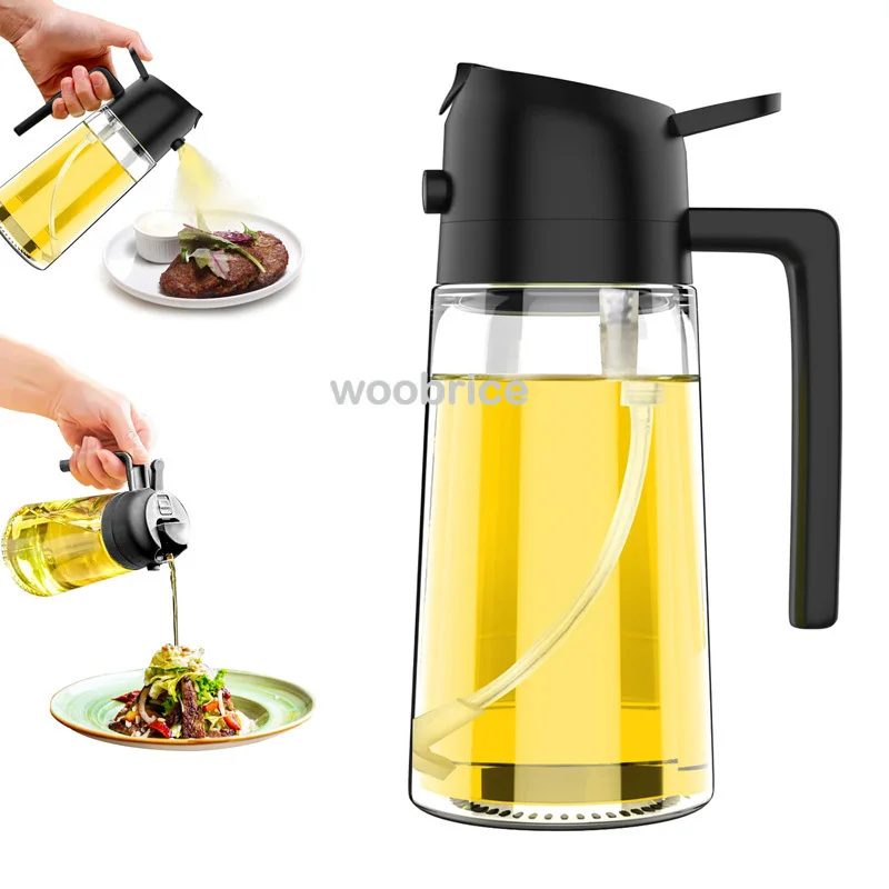 2-in-1 Kitchen Oil Sprayer with Brush